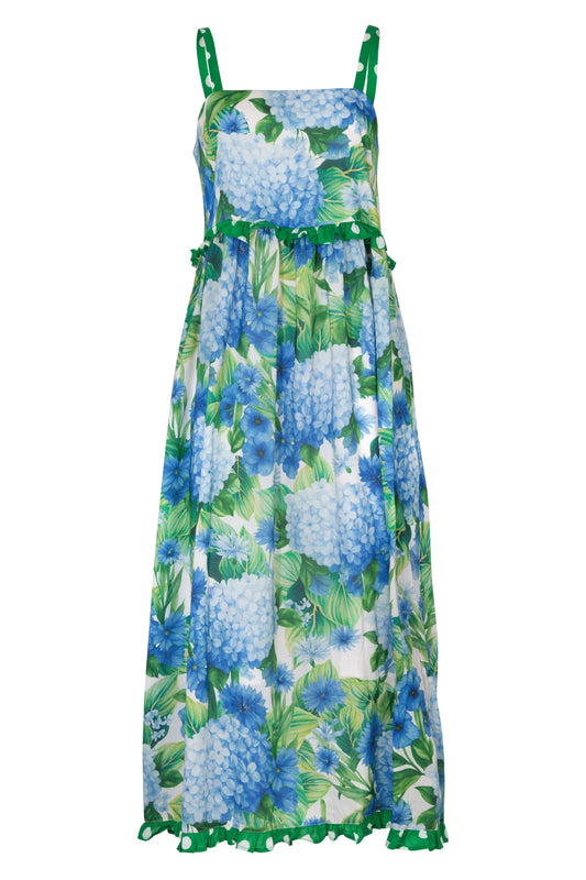 ON DECK DRESS - HYDRANGEA