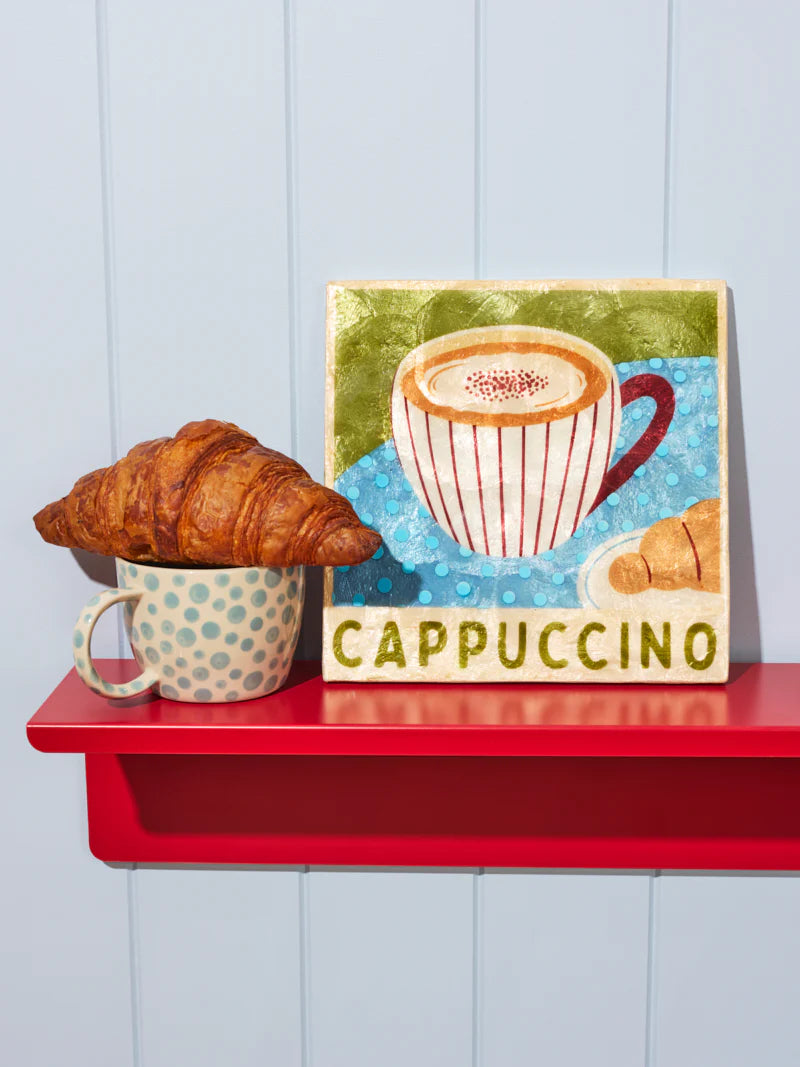 BARISTA WALL ART - CAPPUCCINO