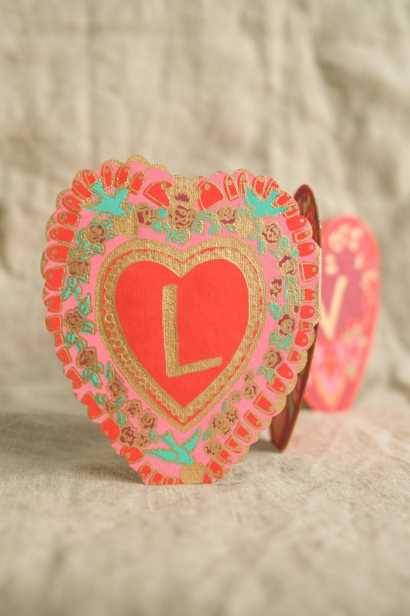 LOVE CONCERTINA GREETING CARD