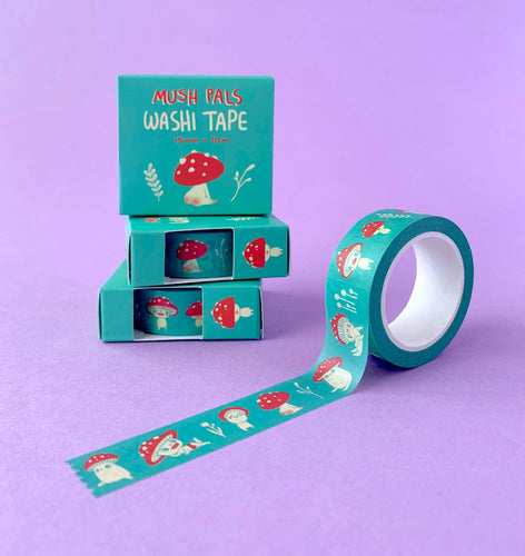 Mush Pals - Washi Tape (Teal)