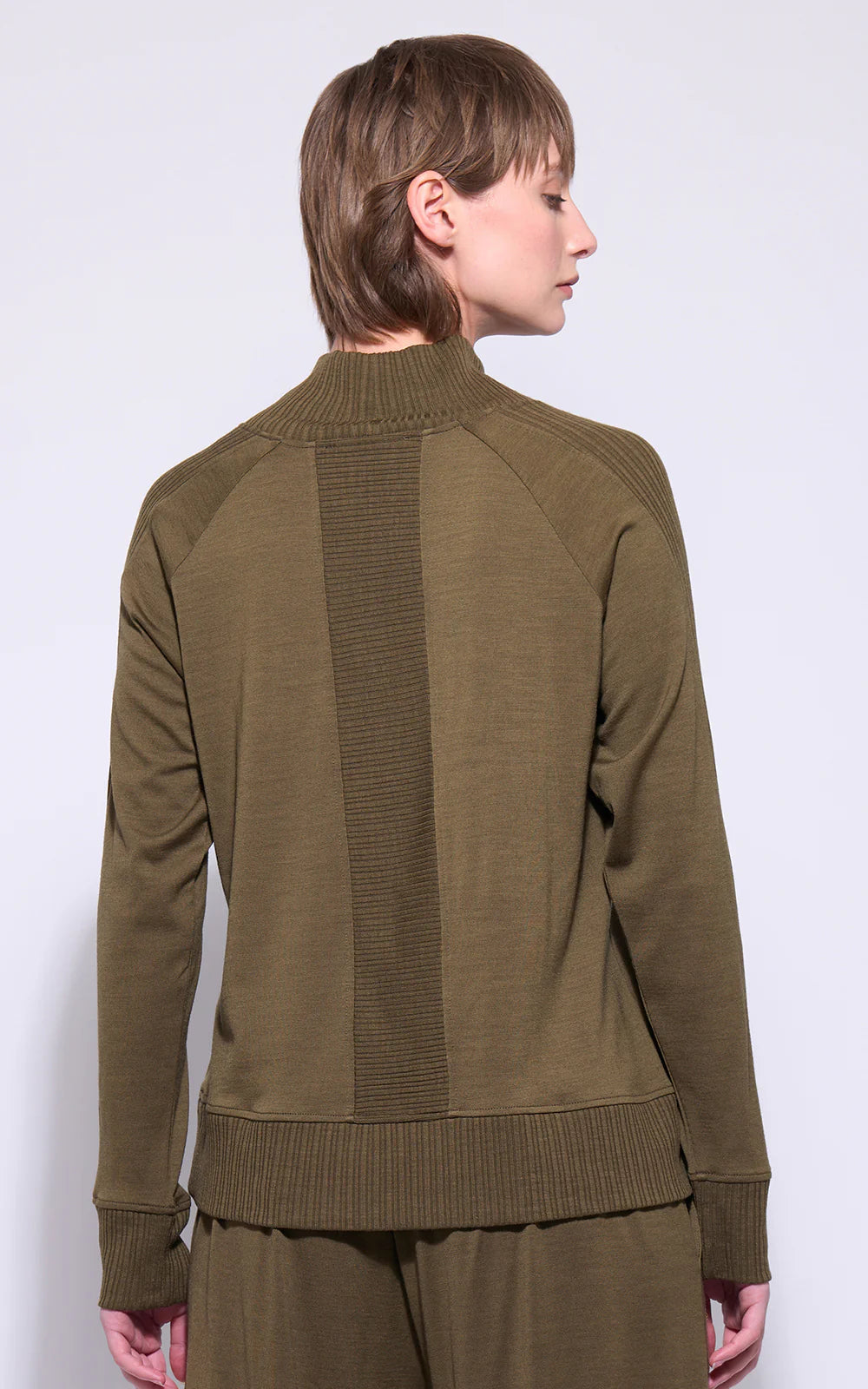 BACK STORY JUMPER - PESTO