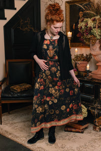 LONG MAXI SLIP DRESS - HEART OF GOLD