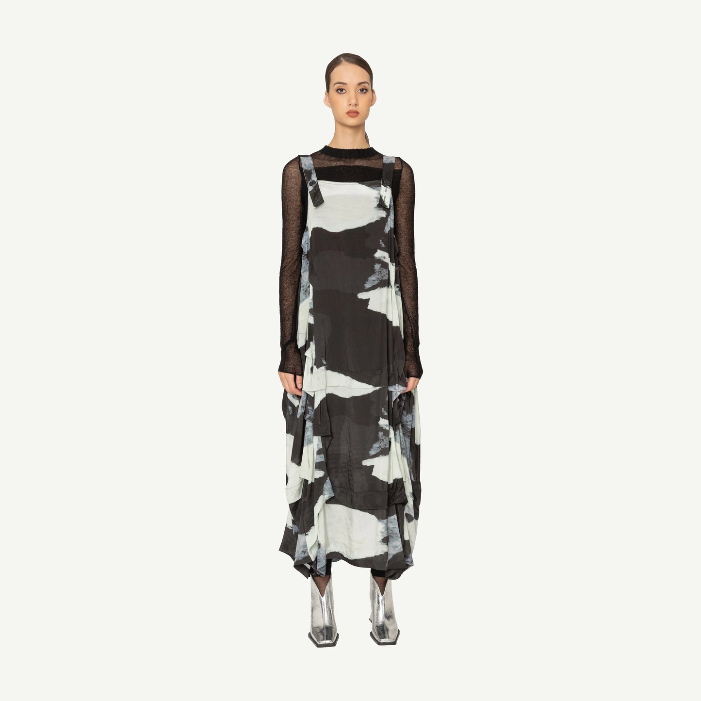 VALEN DRESS - GLACIER PRINT