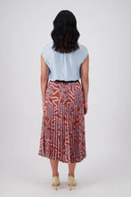 Load image into Gallery viewer, LOVEKNOTS PLEATED SKIRT - CARAMEL