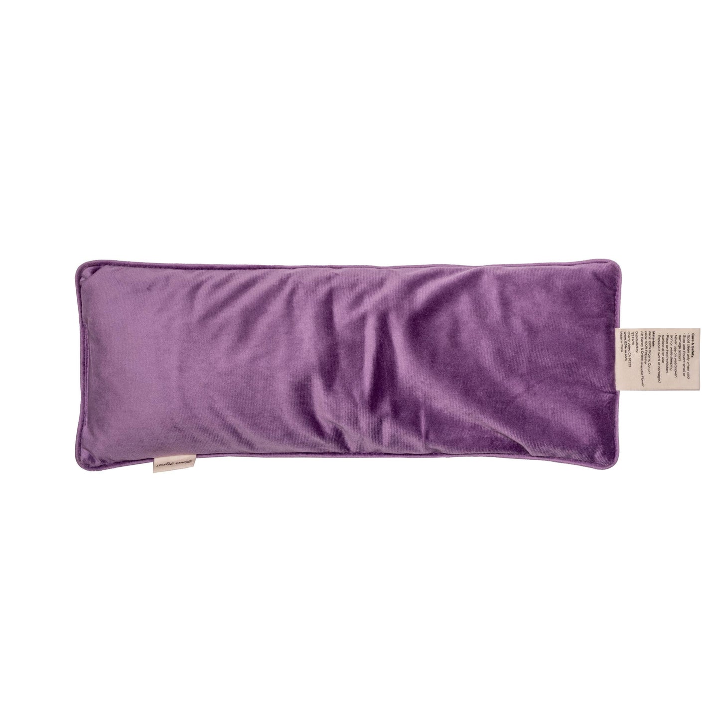 LAVENDER NECK PILLOW - ORGANIC COTTON HEAT OR COOL