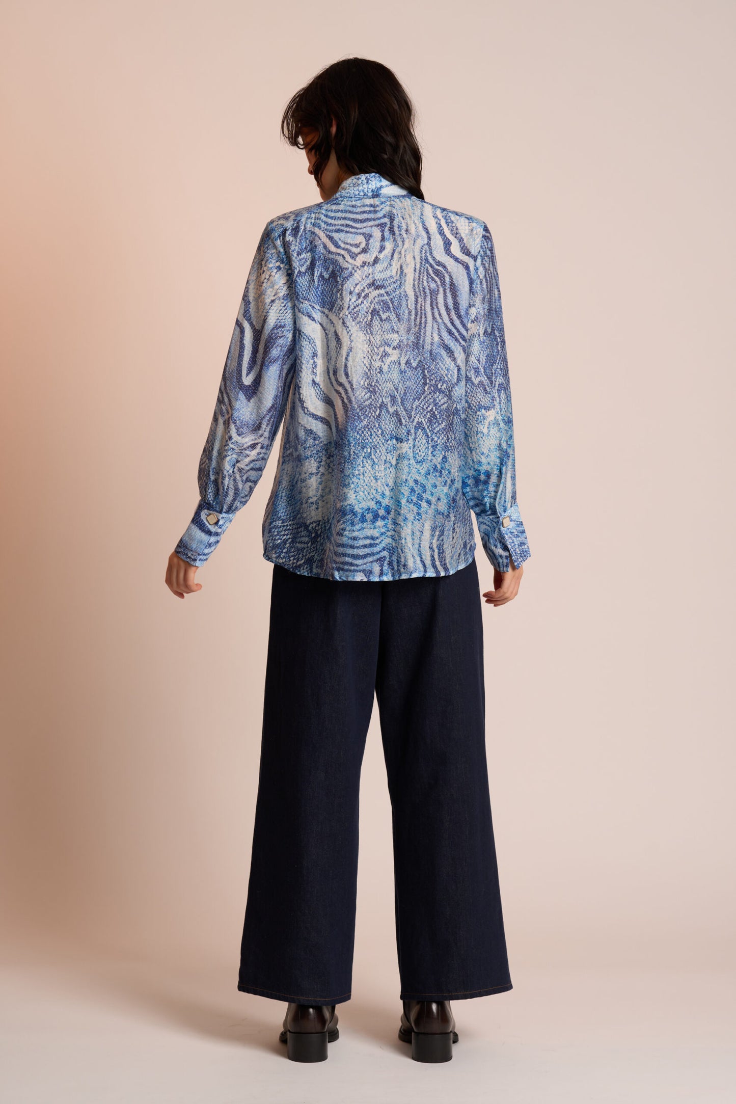 SAPERA BLOUSE - SNAKE