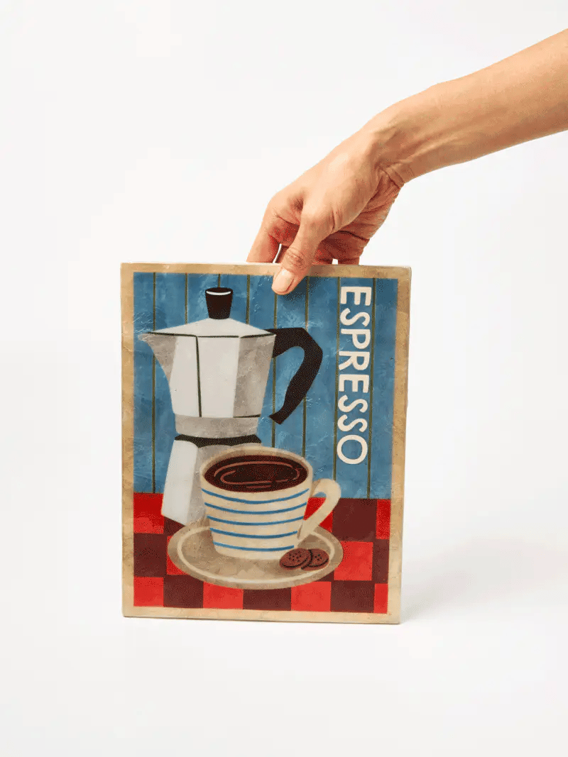 BARISTA WALL ART - ESPRESSO