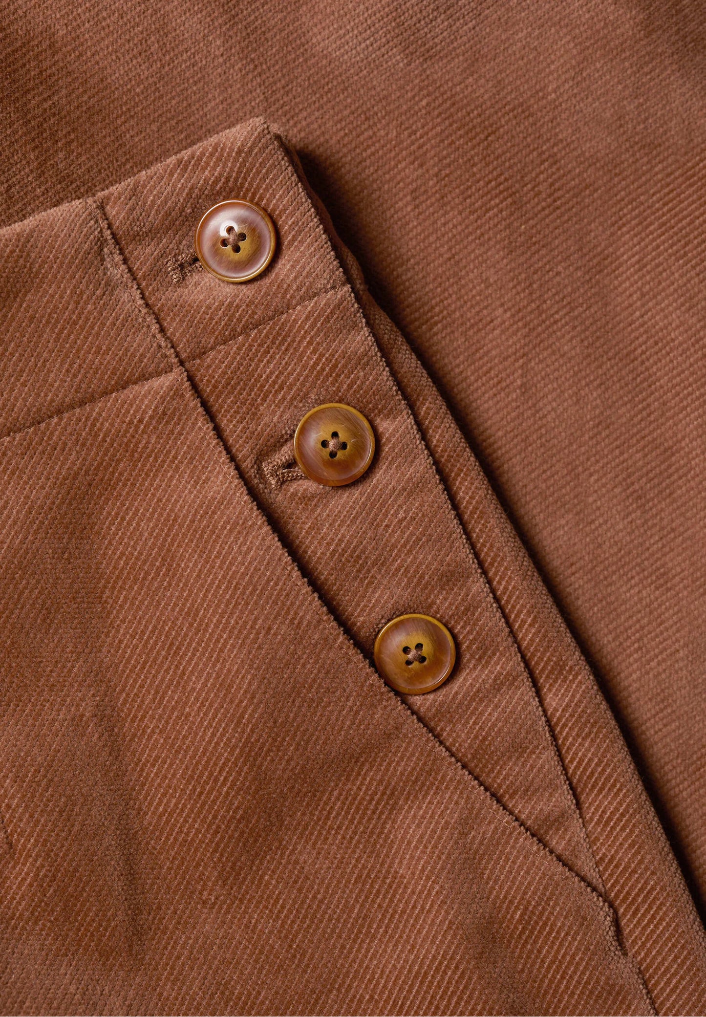 CRACKINGTON TROUSERS - DARK FLAX