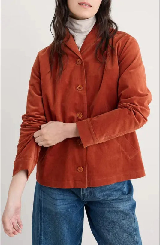 BRIGHTWORK JACKET - TERRACOTTA