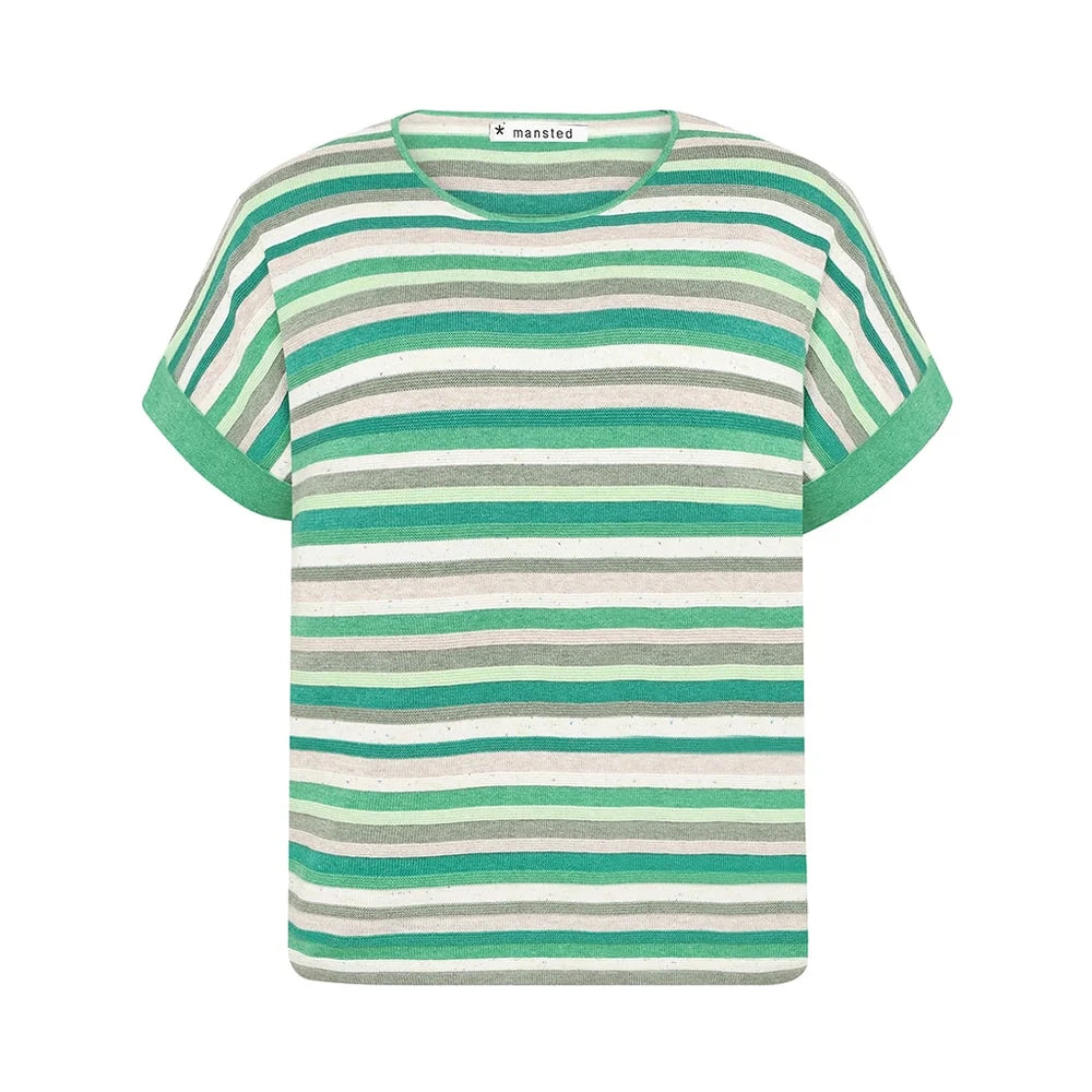 ANDIE ECO LINK STRIPE WEDGE - GREEN