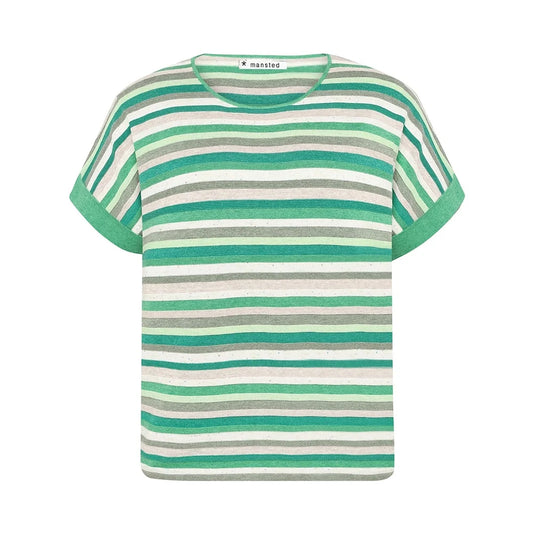 ANDIE ECO LINK STRIPE WEDGE - GREEN
