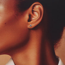 Load image into Gallery viewer, ANGEL WITH NORTH STAR EARRINGS