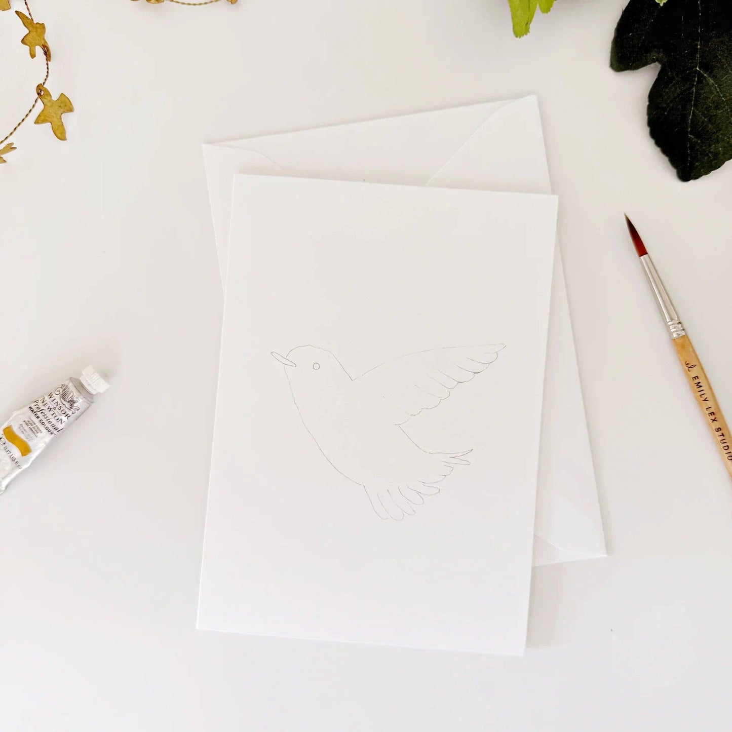 BIRDS PAINTABLE WATERCOLOUR SET
