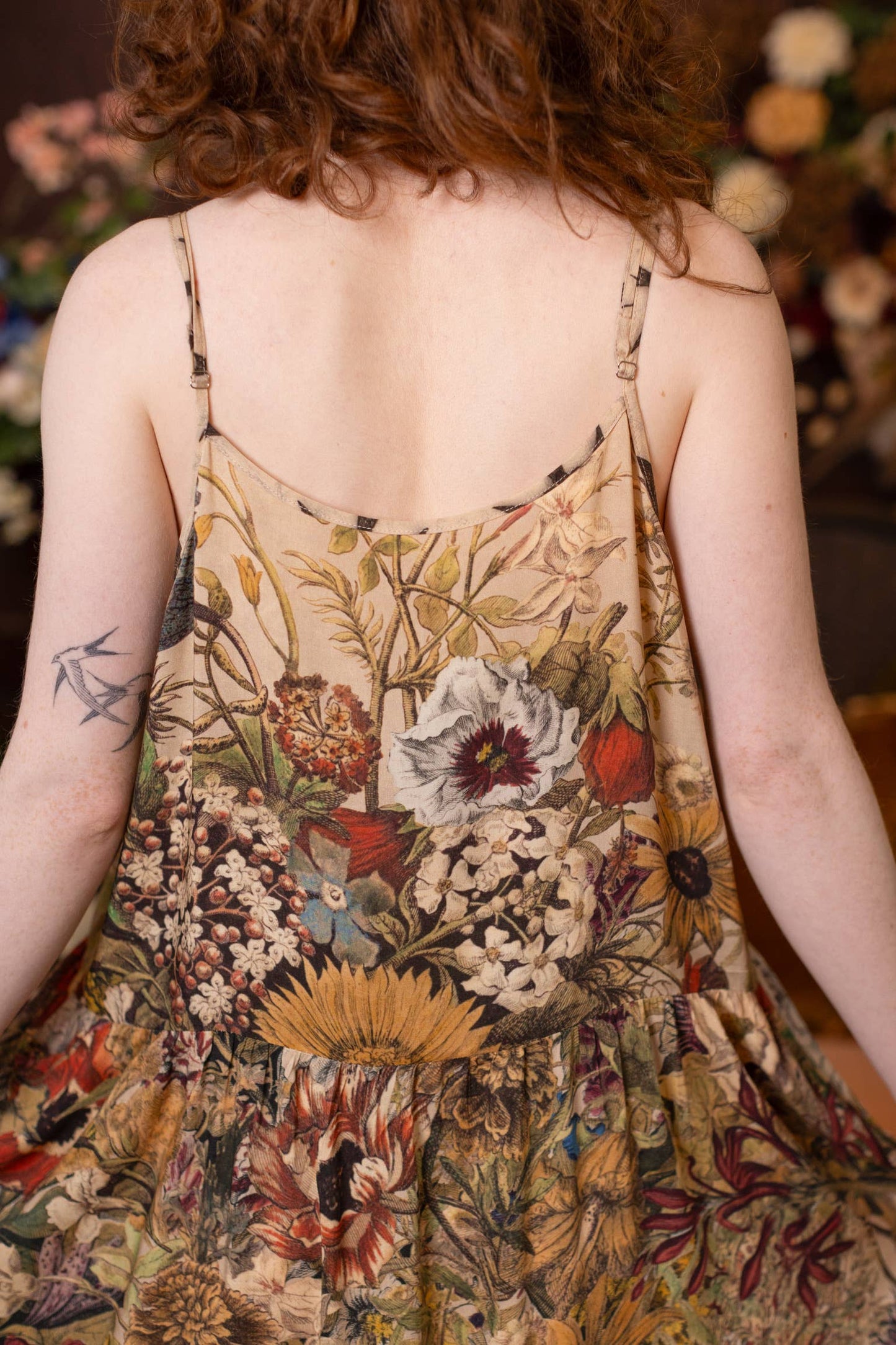 GOLDEN HOUR BOHÉME LONG MAXI SLIP DRESS