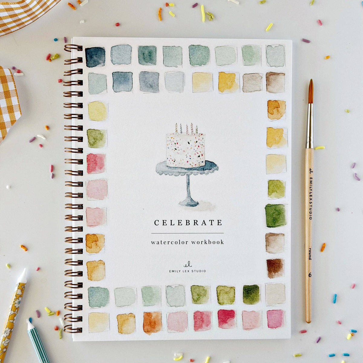 CELEBRATE WATERCOLOUR WORKBOOK
