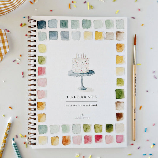 CELEBRATE WATERCOLOUR WORKBOOK