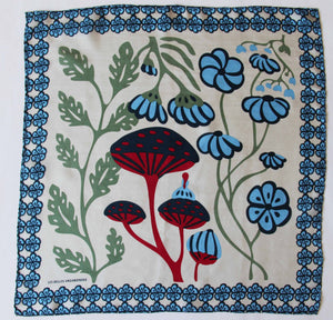 SILK MINI ALICE BLUE SCARF