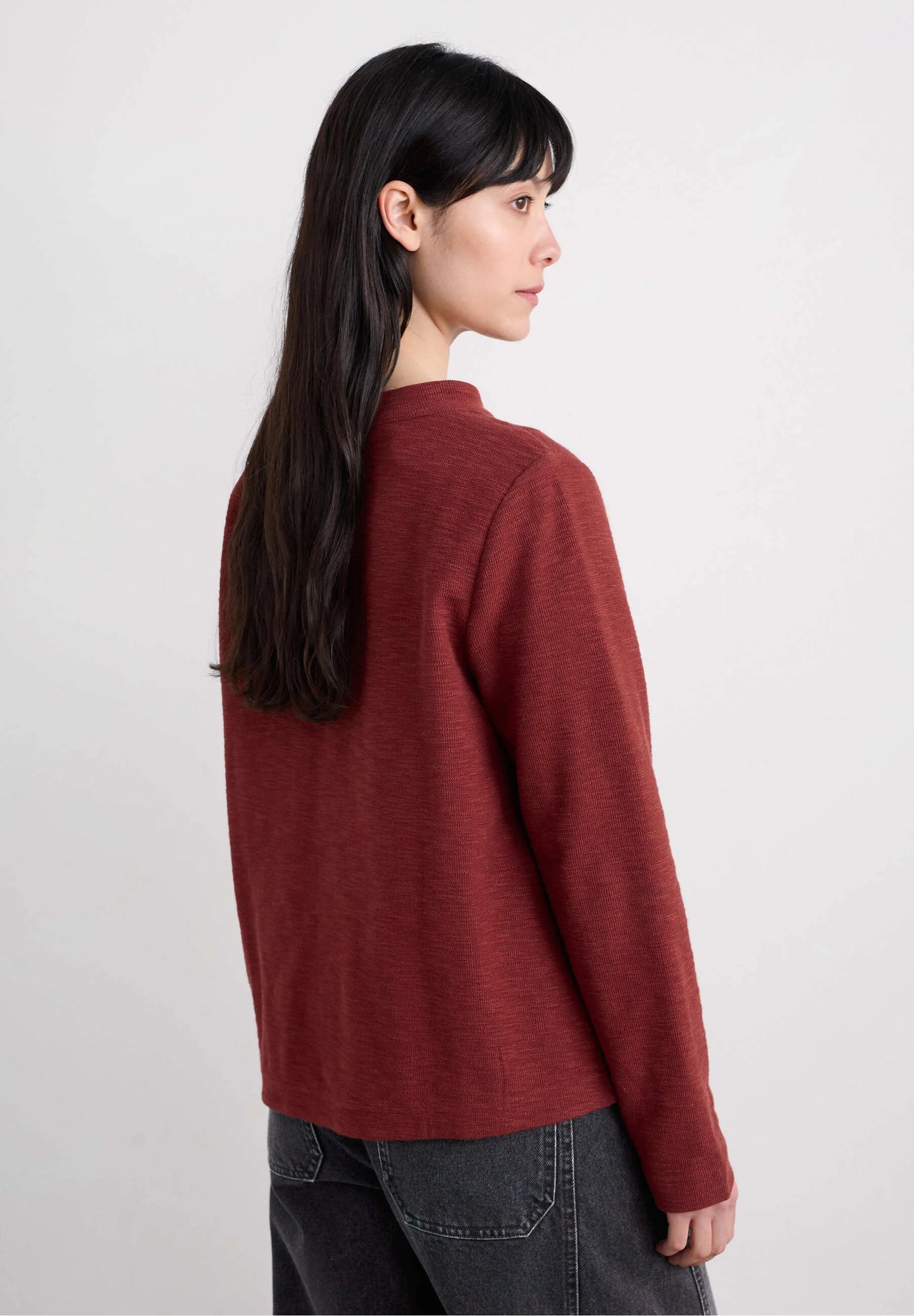 TOPSHELL SWEATSHIRT - BURGUNDY