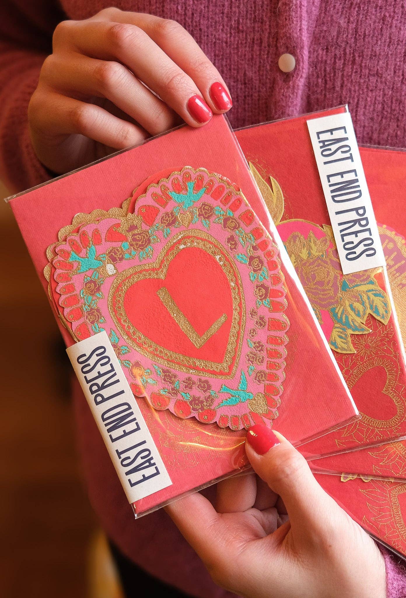 LOVE CONCERTINA GREETING CARD