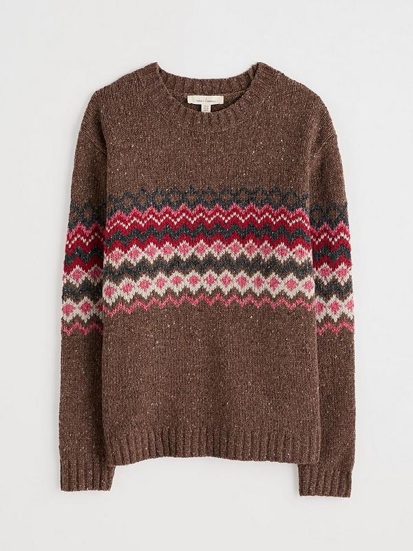 GOLDEN LIGHT JUMPER - SONATA GULLY RED SAIL MIX