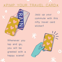 Load image into Gallery viewer, Craft Cutie - Travel Card Vinyl Sticker