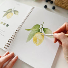 Load image into Gallery viewer, FRUIT WATERCOLOUR BOOK