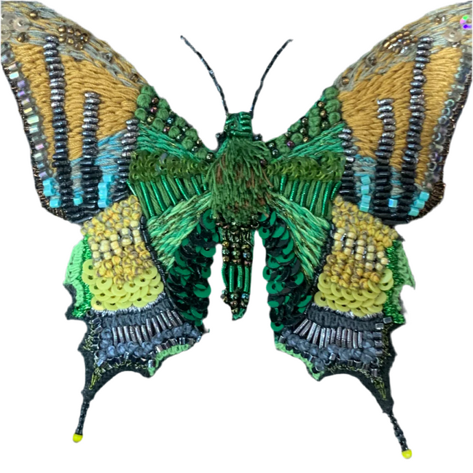 BROOCH - EMPEROR OF INDIA BUTTERFLY