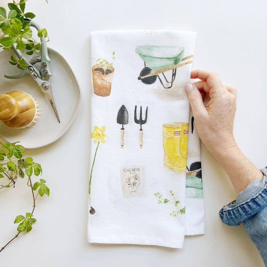 GARDENING TEA TOWEL