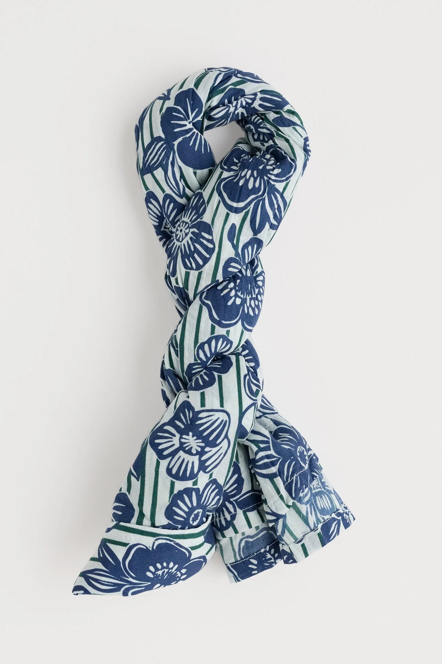 LARISSA SHIRT - FLORAL IMPRINT CHALK