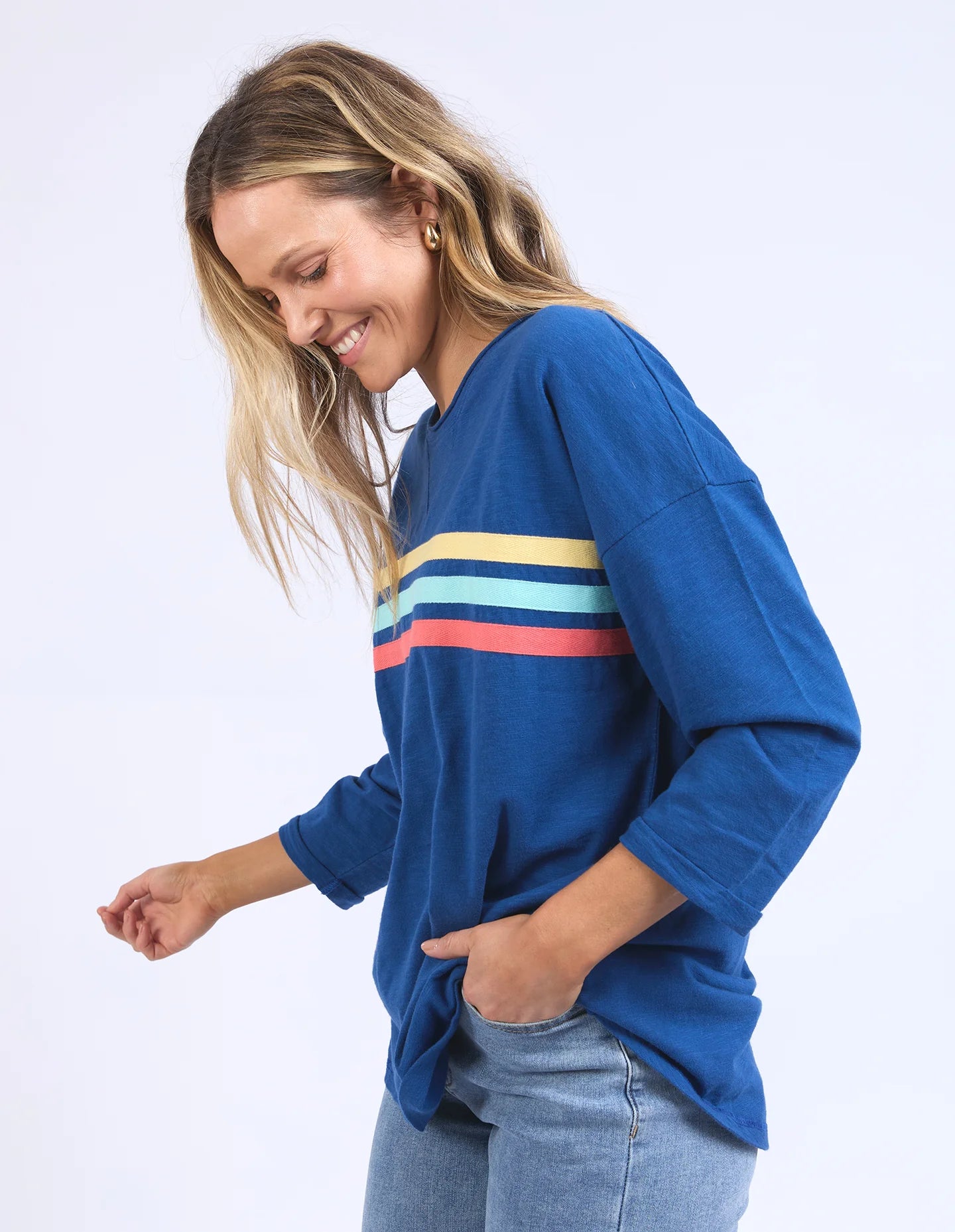 HORIZON SWEAT - SAPPHIRE