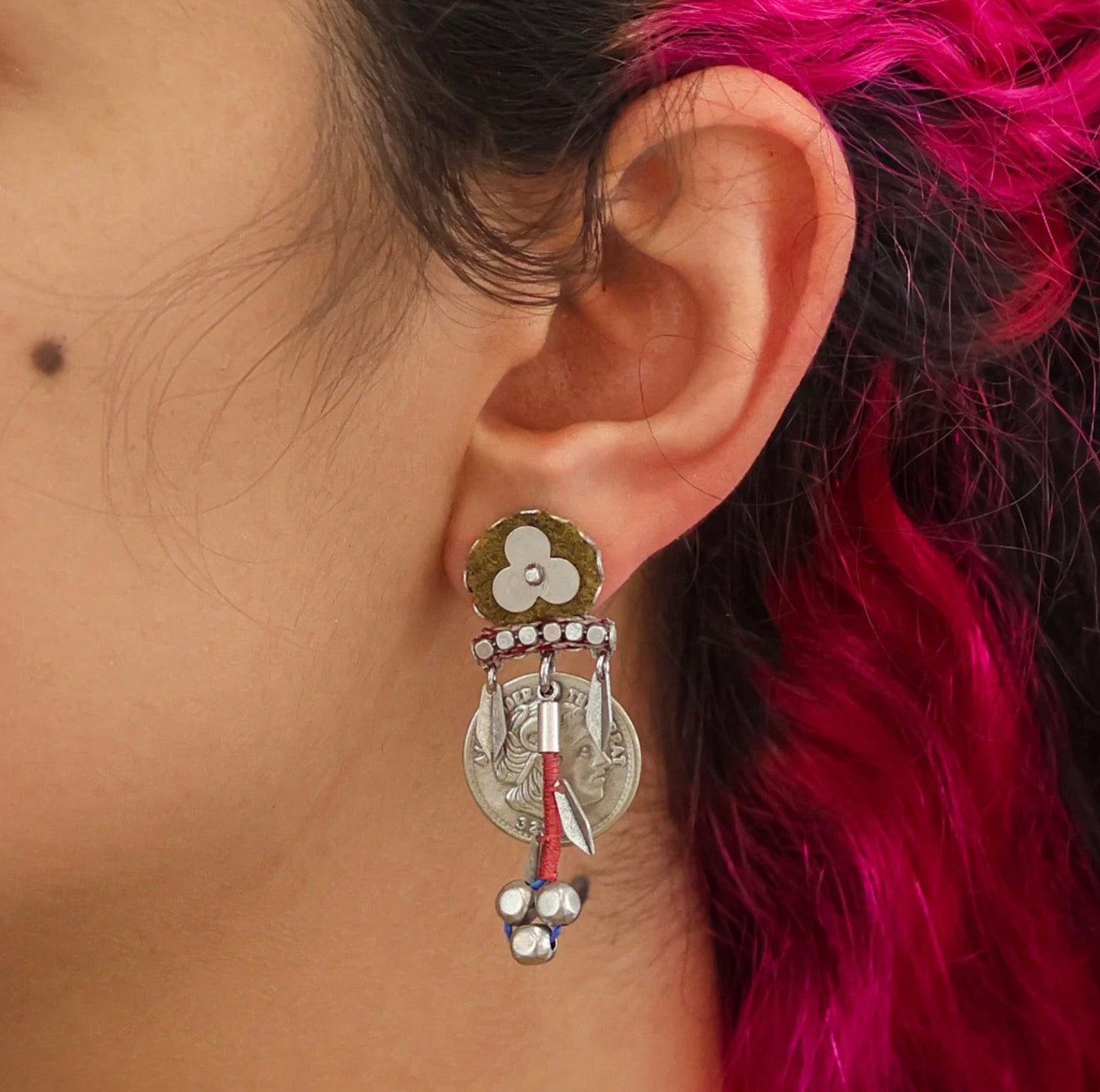 BRONZE METAL EARRINGS - TWINKLE SET