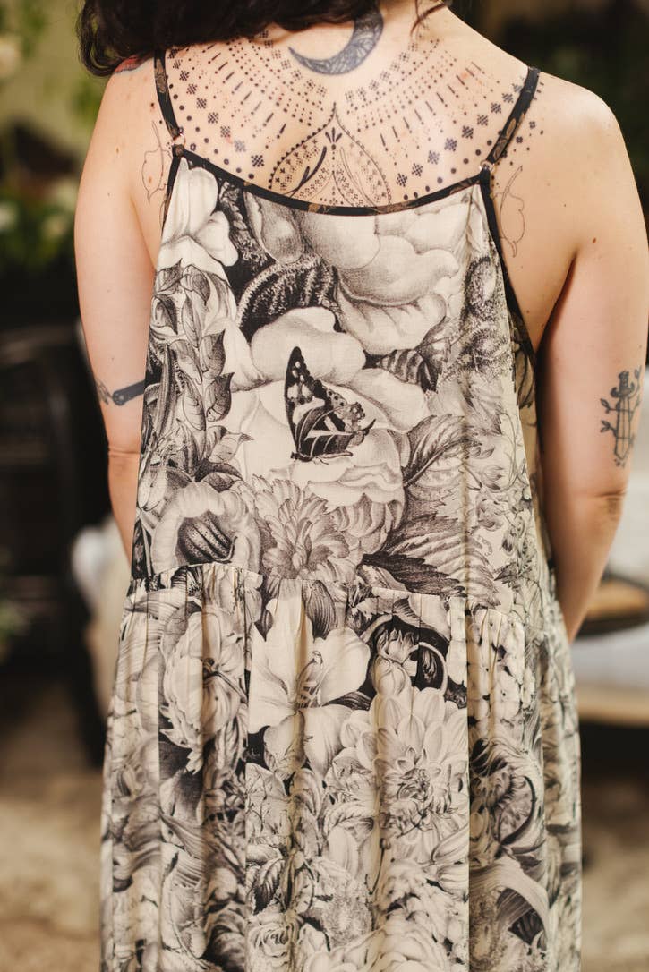 HONEY & THE MOON BOHÉME MAXI SLIP DRESS