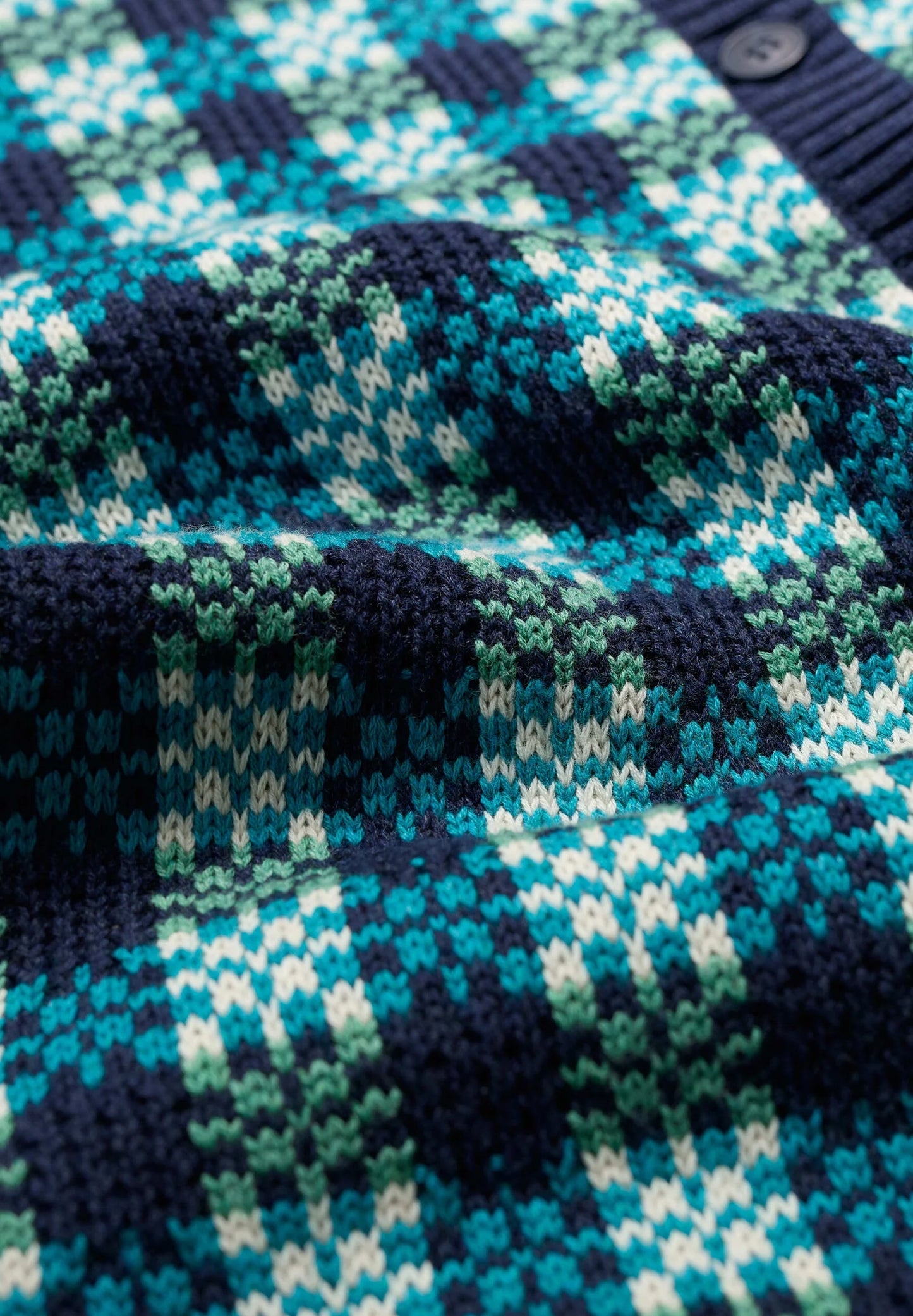 LENSA CARDIGAN - CIRCLET MARITIME EMULSION