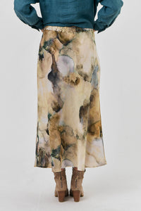 MAXI SKIRT - MARBLE