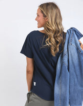 Load image into Gallery viewer, FUNDAMANTAL VEE TEE - NAVY