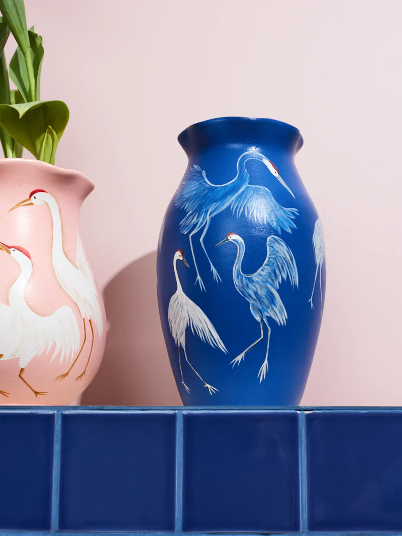 ODETTE VASE - SAPPHIRE