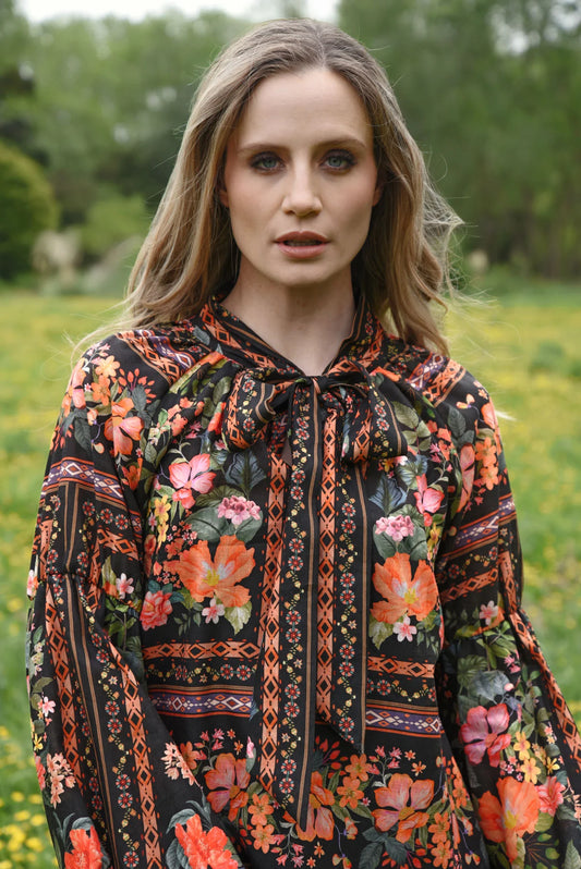 KEEP YOUR COOL BLOUSE - BLACK