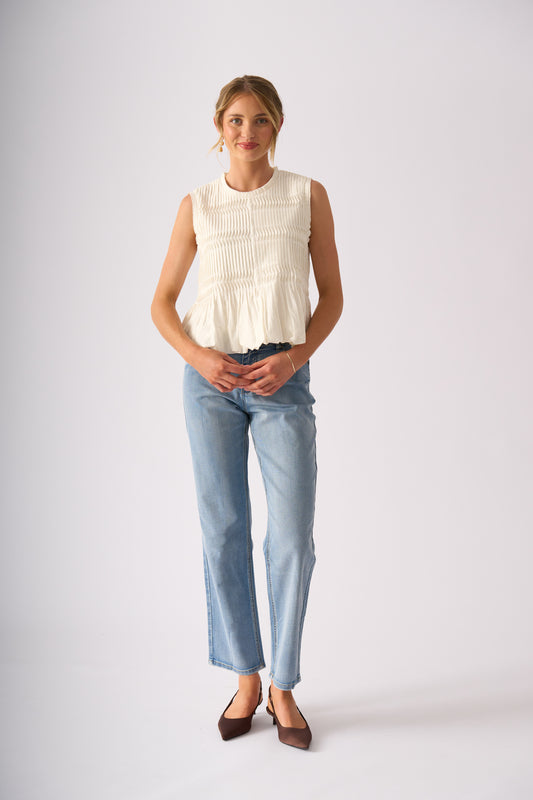 YOU COMPLEAT ME TOP - WHITE