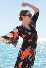 Load image into Gallery viewer, FEELING FIRE DRESS - BLACK SHELLS