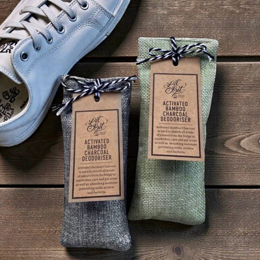 ACTIVATED BAMBOO CHARCOAL DEODORISER/MILDEW CONTROL BAGS