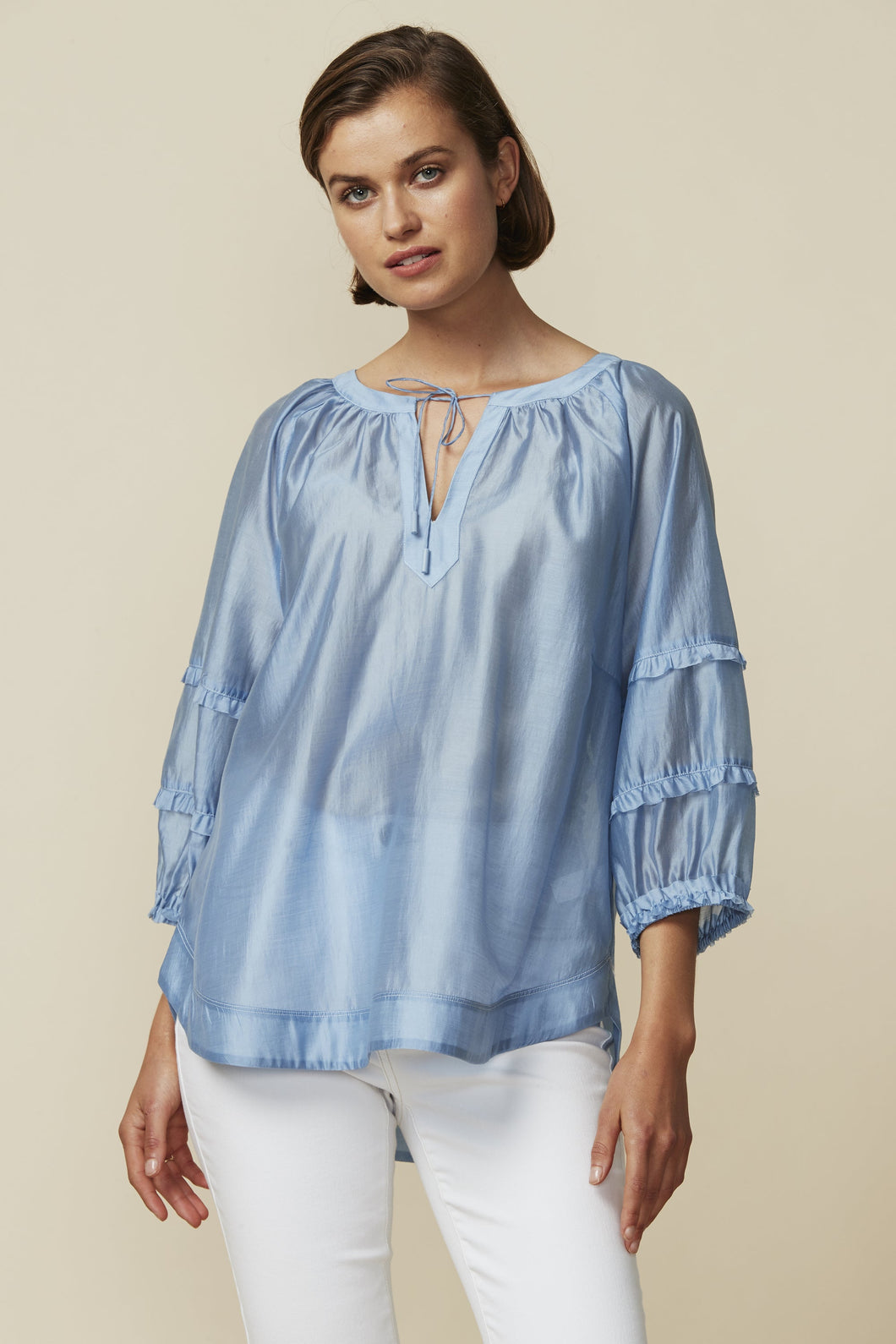 BELLA FRILL TOP