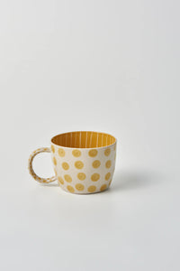 CHINO MUG - MUSTARD DOT (SET OF 2)