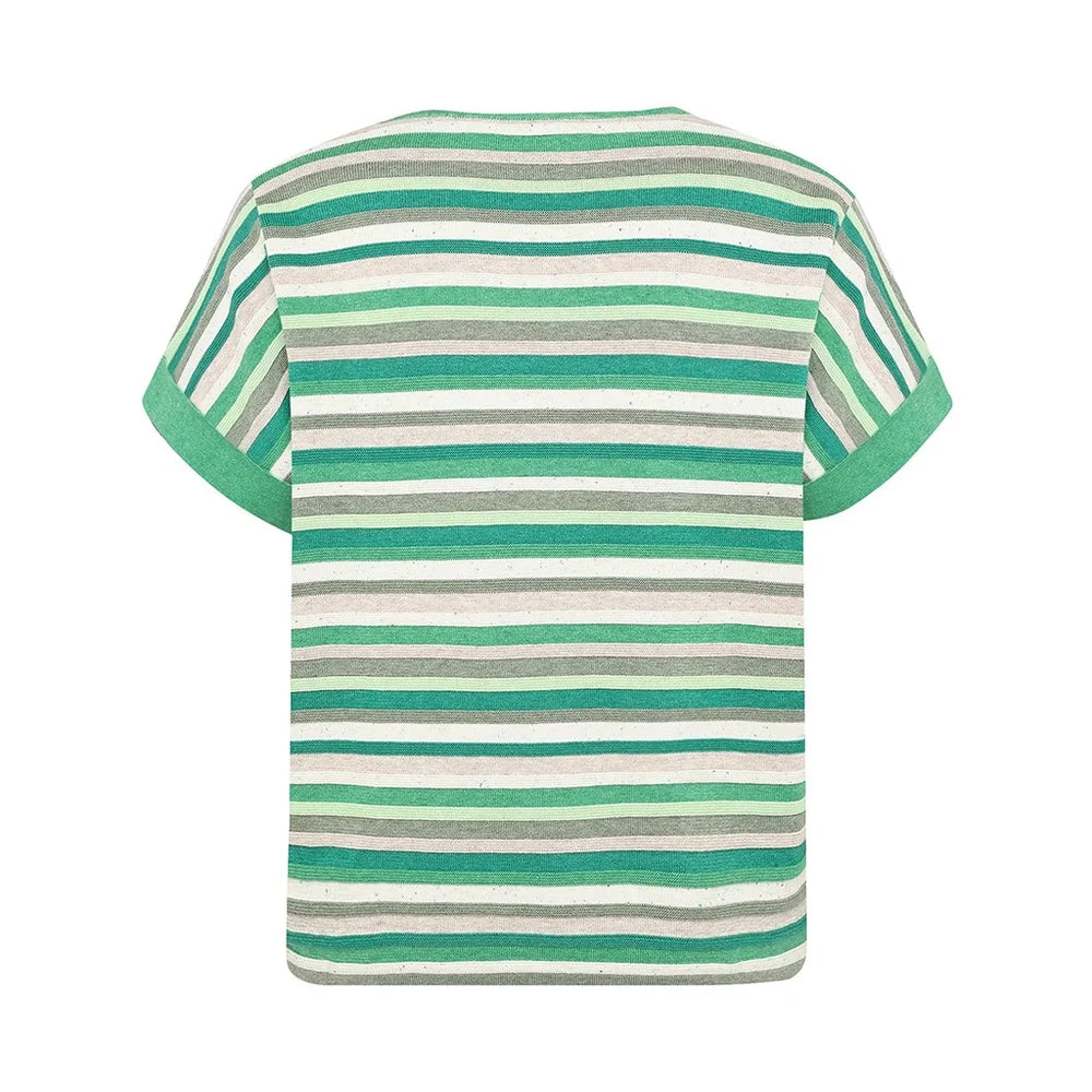 ANDIE ECO LINK STRIPE WEDGE - GREEN