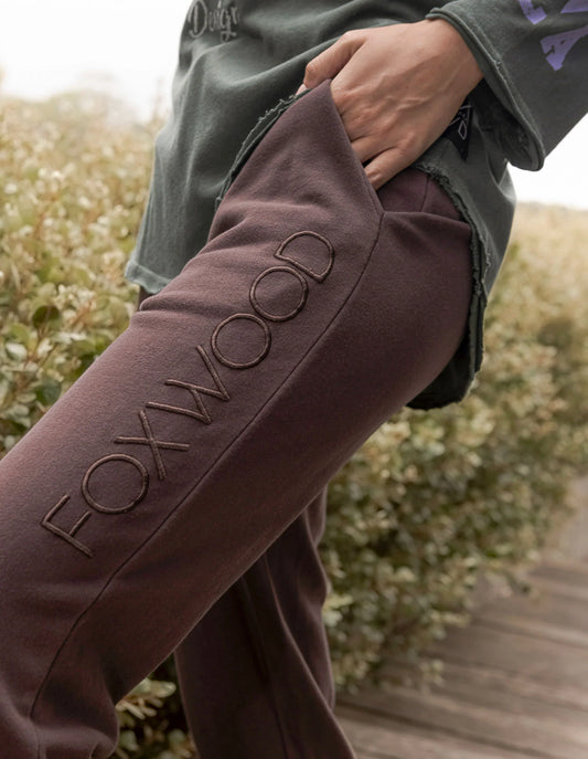 SIMPLIFIED TRACK PANT - COFFEE