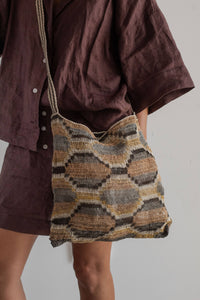 HAND WOVEN TIERRA BAG - OPEN WEAVE