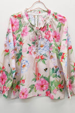 Load image into Gallery viewer, LA VILLE ROSE BLOUSE - IVORY FLORAL
