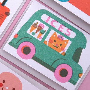 Ices Van Mini A7 Card
