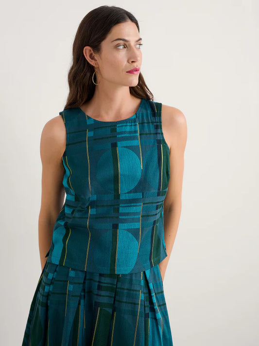 COLOUR STUDY TOP - PICROUS JACQUARD