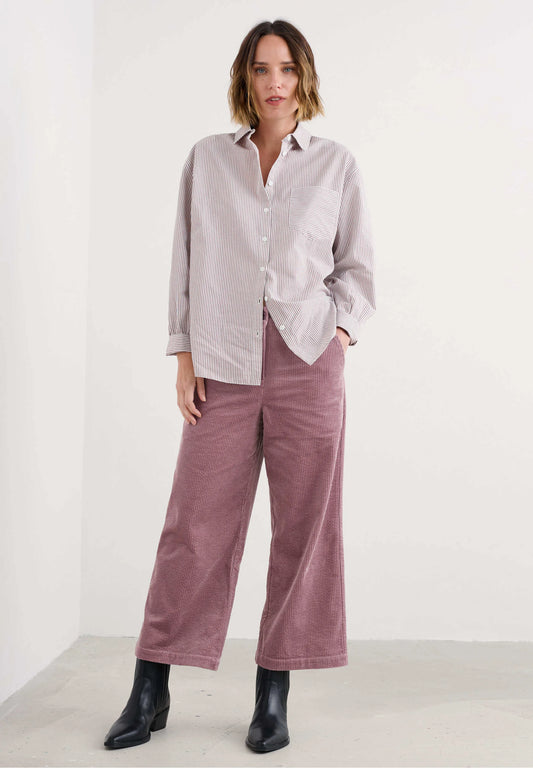 ASPHODEL TROUSER - ELDERBERRY