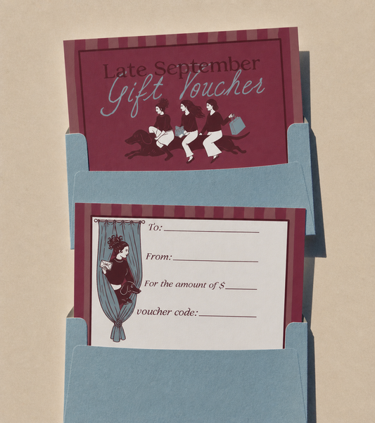 LATE SEPTEMBER GIFT CARD